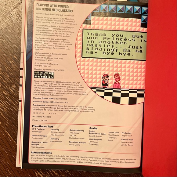 PLAYING WITH POWER Nintendo NES Classics book - Picture 5 of 5